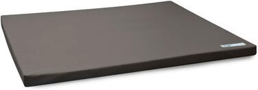 Лежанка для собак Easy з екошкіри, розмір M, 100 x 80 см. Підходить як килимок в багажник, лежанка, подушка для собак. Розміри: S (90 x 70 см), колір: тауп