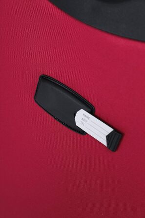 Чемодан тканинний BEIBYE, комплект, ручна поклажа 54 см, з кодовим замком (бордовий)