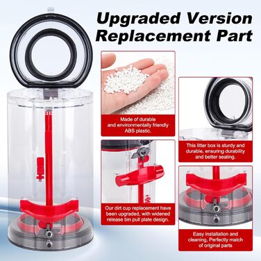 Контейнер для пилу Sgizoku для пилососів Dyson Animal/Absolute (V11-v15), замінна частина, аксесуар, 969509-01