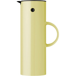 Термос Stelton Isolierkanne EM77 Laevis - 1 літр, для чаю та кави, з скляним вставкою, ретро-дизайн