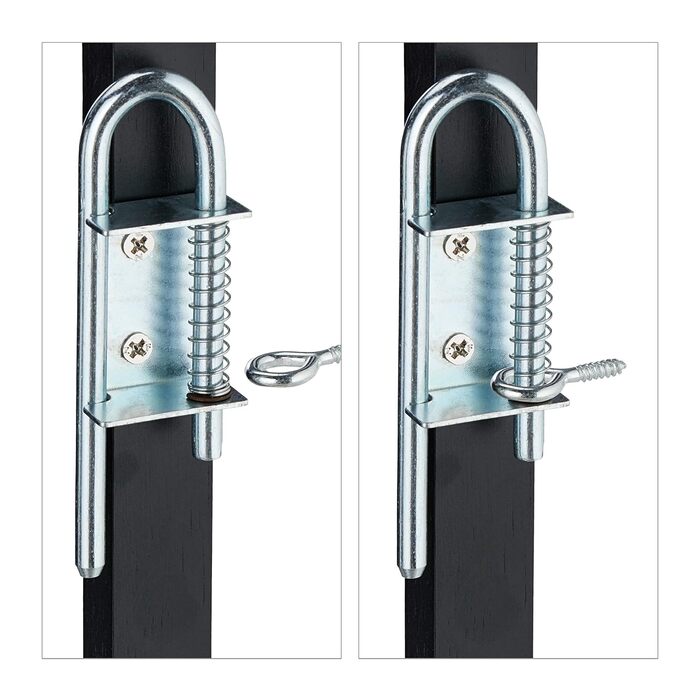 Захисний загороджувач для собак Relaxdays, висувний до 96 см, 48,5-60 см у висоту, чорний (XL)