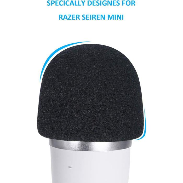 Тримач мікрофона YOUSHARES для Razer Seiren Mini та V3 Mini - професійний кріплення з поп-фільтром та вітрозахистом для геймінгу, стрімінгу та подкастингу
