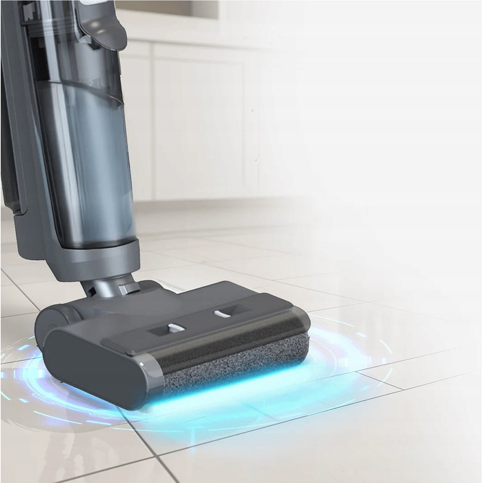 Вертикальний бездротовий пилосос-мийник RoboJet Washer 2, чорний