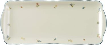 Seltmann Weiden 001.295157 Marieluise Streublume Cake Plate, Square, Porcelain, Multicolor