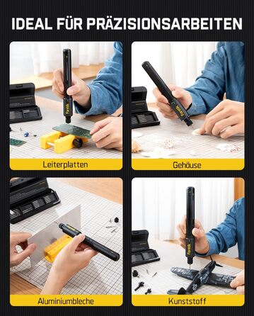 Електричний міні-дрель Fanttik K2 Nano - набір для DIY, 20 свердл, 800 mAh, для корпусу, пластику, смоли, ювелірних виробів