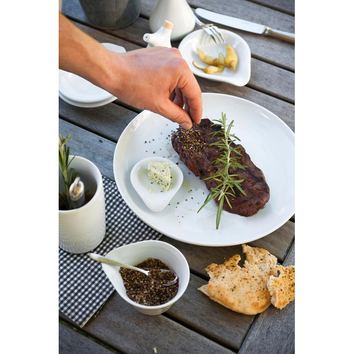 KAHLA 1U2012A9001UC BBQ Saucenprofi 0.40 l | White sauce dish made of porcelain