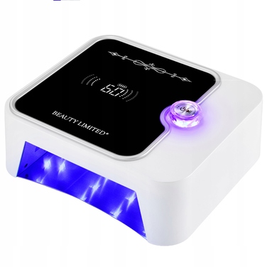 LED+UV лампа для манікюру Beauty Limited NailCrystal 180 Вт, біла