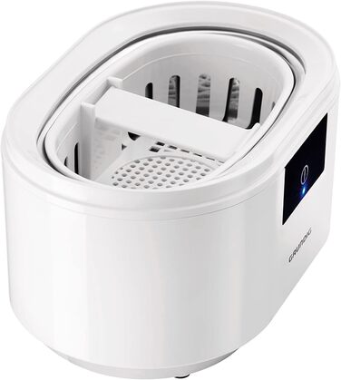 Ультразвуковий очисник Grundig UC 6620 з таймером, 500 мл, 50 Вт, білий (без таймера)