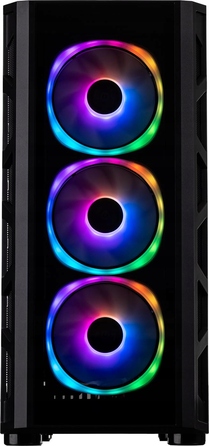 Корпус Silver Monkey X Chest TG Midi Tower, чорний
