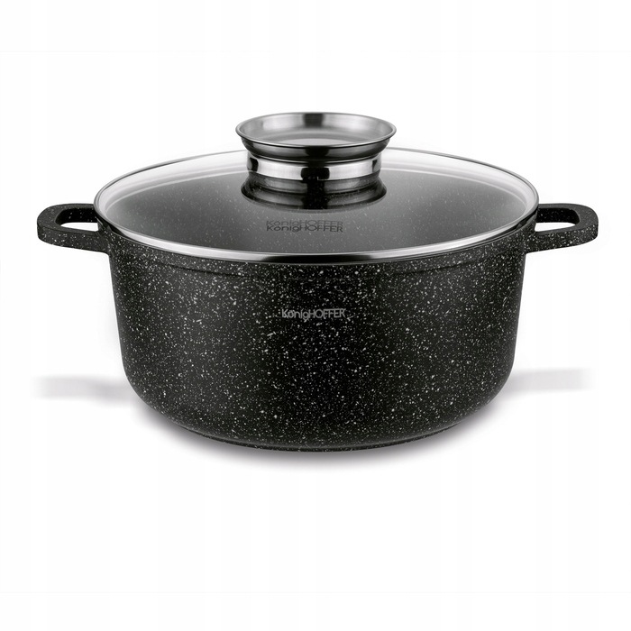 Традиційна каструля Konighoffer Pollo Black, 4,5 л