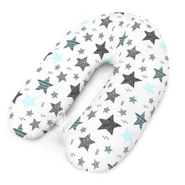 Подушка для вагітних Amilian Stillkissen 170 см XXL - подушка для сну на боці, підтримка тіла, Body Pillow для годування (Тюрковий)