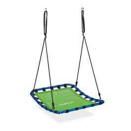 Relaxdays Square Nest Swing в зеленому кольорі