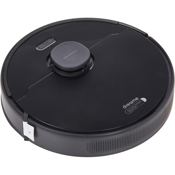 Робот-пилосос Dreame D9 Max з лазерною навігацією, 4000Pa, функція вологого прибирання, 150 хв роботи, сумісність з App/Alexa, розпізнавання килима, чорний