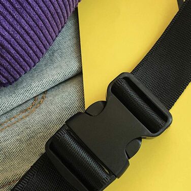 Жіноча бананка VALICLUD (2 шт.) - поясна сумка на талію, сумка через плече, зелена (жовта)