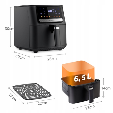 Аерофритюрниця Berdsen 366200, 1700 Вт, 6,5 л