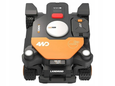 Робот-газонокосарка WORX Landroid Vision Cloud WR340E для ділянок до 600 м², зі стереокамерою та RTK