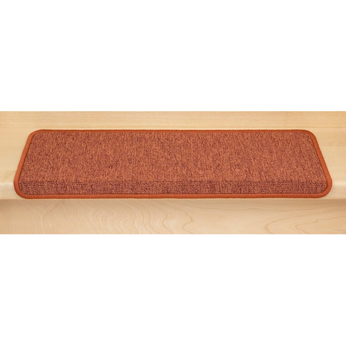 Ступінчасті килимки Kettelservice-Metzker Monza прямокутної форми - різні комплекти та кольори, Terra, 14 штук