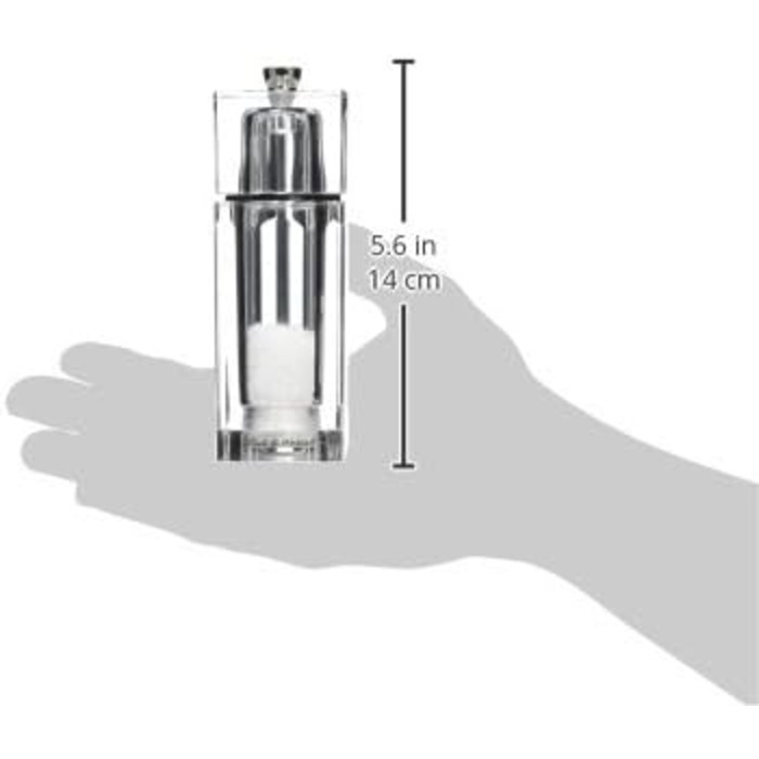 Соломолка Cole & Mason Cube, акрилова, 145 мм, керамічний механізм Precision+, 1 шт.