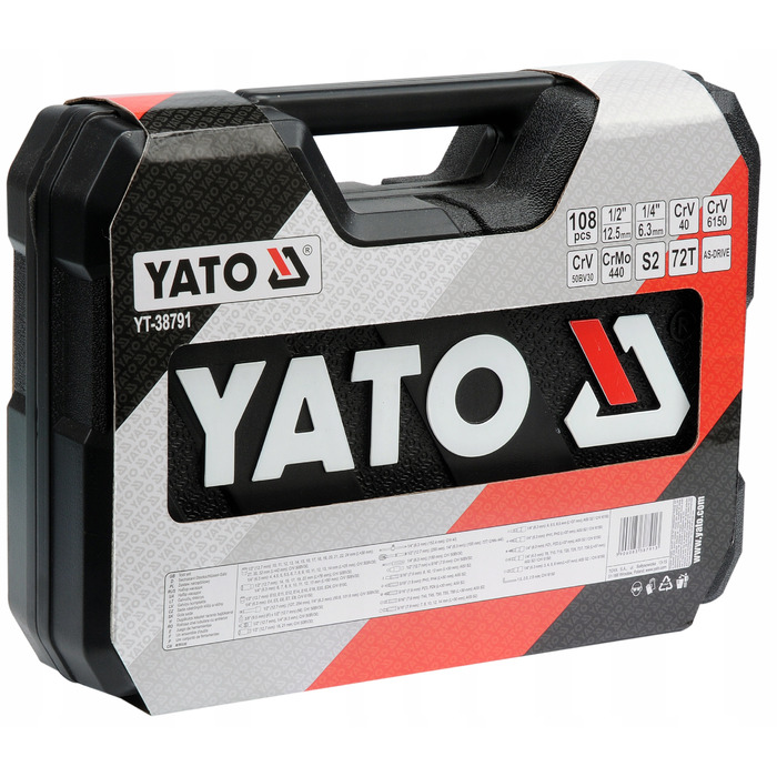 Набір інструментів YATO 1/4