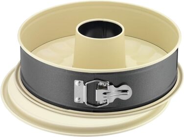 Форма для випічки Kaiser Inspiration Plus, 28 см, 2 дна, з плоскою та різьбленою поверхнею, антипригарне покриття, випічка торти