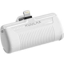 Power Bank 4500mAh PD для iPhone: компактний акумулятор для швидкої зарядки, сумісний з iPhone 14, 13, 12, 11, XS, XR, X, 8, 7, 6. Колір: кремовий