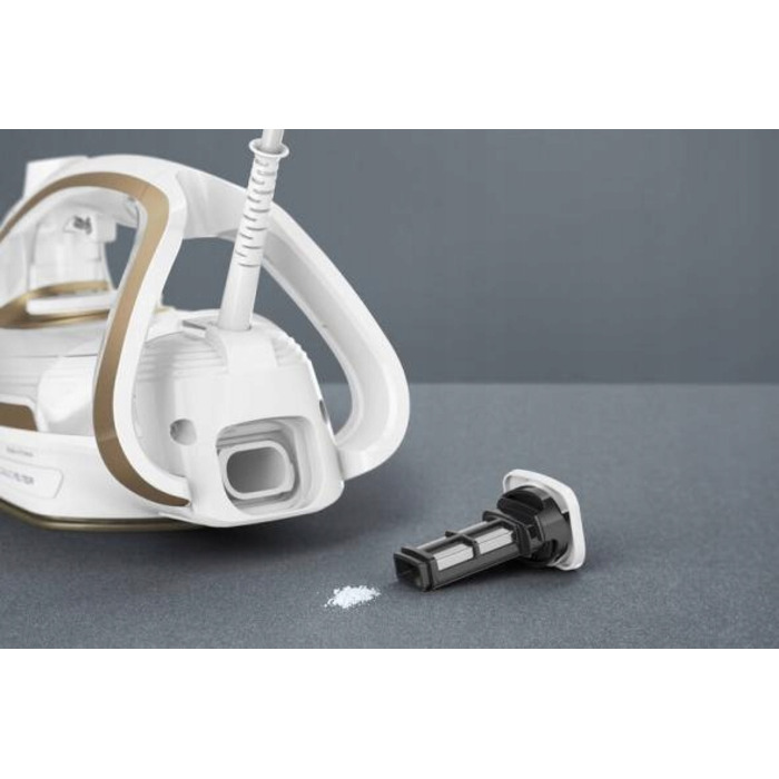 Праска Tefal Puregliss FV8042E0 біло-золотиста, Durilium AirGlide, 2900 Вт