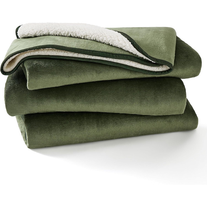 Водонепроникний коврик для собак Lesure, великі породи - 100x120 см, Outdoor, миючий, захист дивану з Sherpa Fleece, для котів, (XL (127x152 см), оливковий)