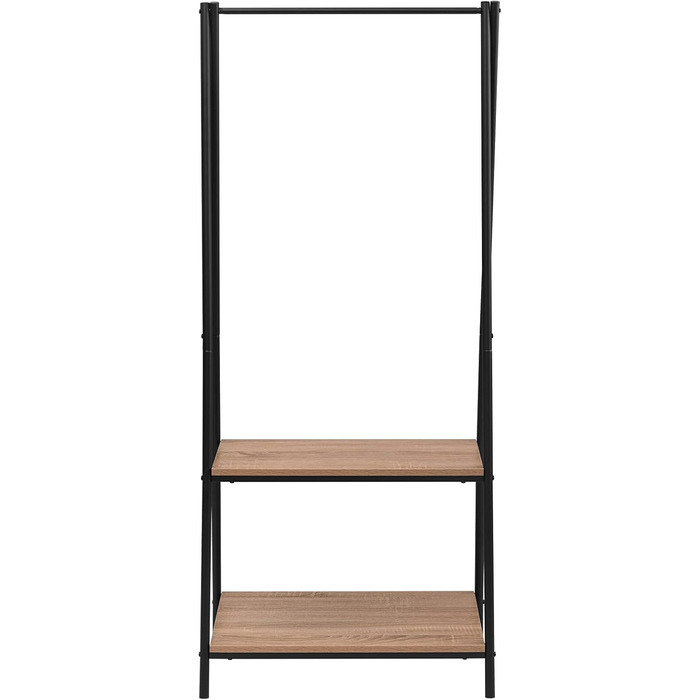 WOLTU Coat Rack Clothes Rack with Shelf Laundry Rack with Shoe Shelf Clothing Stand Shelves Bedroom