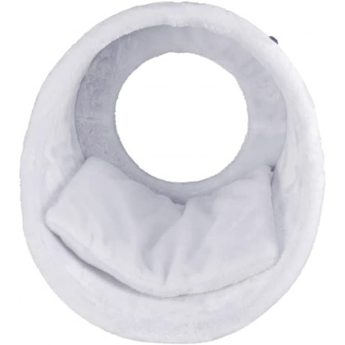 Тріксі 43144 Гірчична печера для радіатора, кругла, діаметр 38 × 34 см, білий/сірий колір