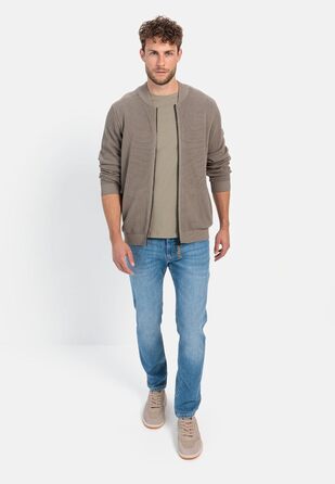 Кардиган чоловічий Camel Active з органічної бавовни, сертифікований (3XL, Rock Grey)