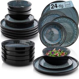 розмір: набір посуду 24 шт.