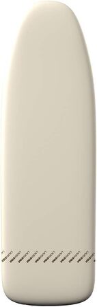 Laurastar Universal Ironing Cover - Beige Cotton Cover for Ironing Boards - 131cm x 55cm - Clip-On Design, Machine Washable