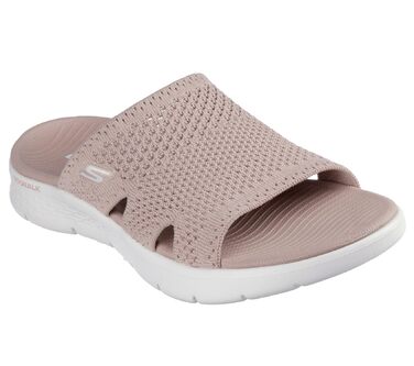 Сандалі Skechers On-the-Go Walk Flex Elation жіночі, текстиль, колір пудровий, розмір 41 EU