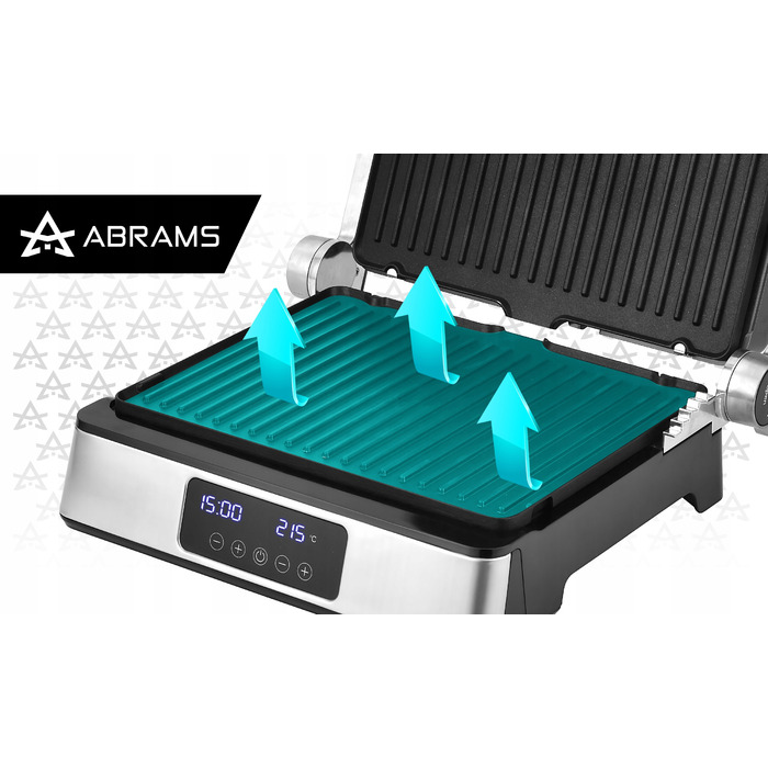 Електричний контактний гриль Abrams B530, 2200 Вт
