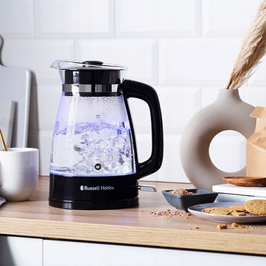 Електричний чайник Russell Hobbs 26080-70, 2400 Вт, 1,7 л, чорний