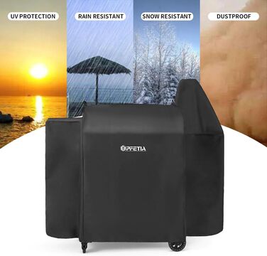 Чохол UPFETIA для гриля Pit Boss 820/850, водонепроникний, міцний, аксесуар для пелетного гриля та коптильні