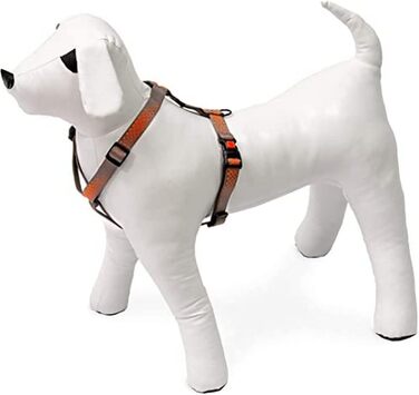 Нашийник Karlie Art Sportiv Plus для собак, розмір L (90-120 см), ширина 25 мм, XL (15 мм), сірий з крапками