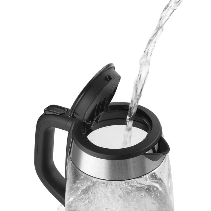 Електричний чайник Concept RK4150, 2200 Вт, 1,7 л, сріблястий/сірий