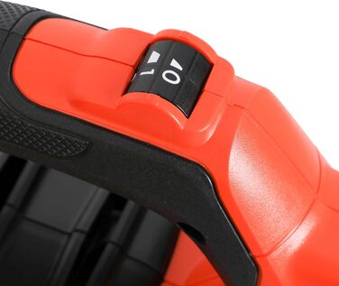 BLACK+DECKER 3-в-1 акумуляторний садовий пилосос-видувка 3000 Вт з подрібнювачем, рюкзаком-мішком 72 л, регульованою потужністю, для терас і доріжок (BEBLV300)