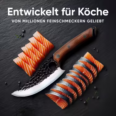 Sharp Kitchen Knives, Chef's Knife. Original Japanese Knife for the Kitchen - Japanese Knife Original. Perfect for Cutting and Chopping