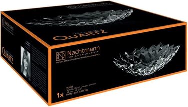 Ваза Nachtmann Quartz з кришталевого скла, 88332 – для квітів та декору столу, безпечна для миття в посудомийній машині