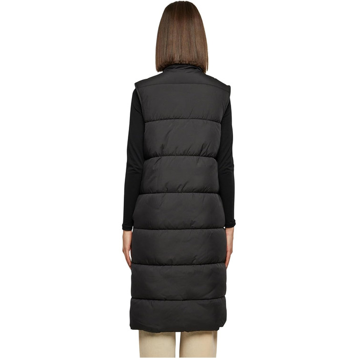 Жіночий жилет Urban Classics з пуховим наповнювачем, чорний (XL)