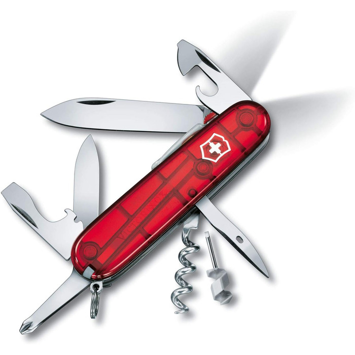 Швейцарський ніж Victorinox Spartan Lite червоний – багатофункціональний інструмент