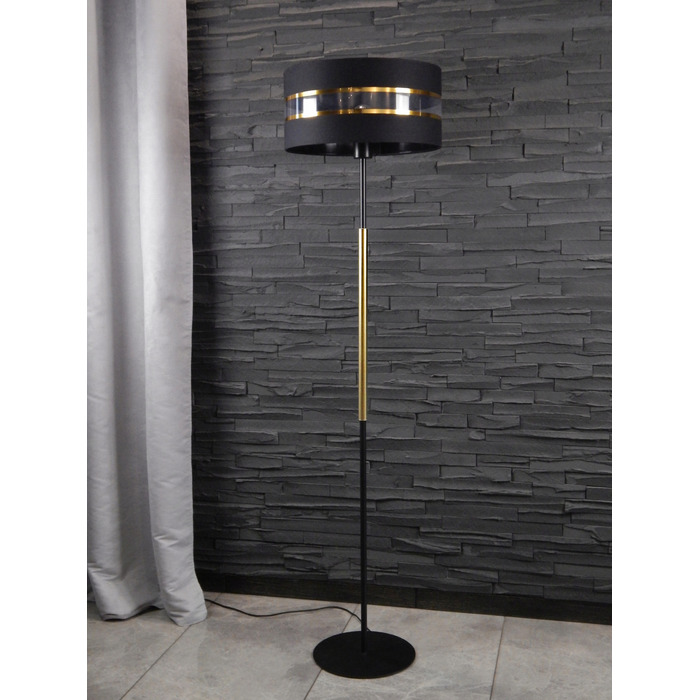 Підлогова лампа Adex E27 60 Вт, чорна, багатоколірна, жовта