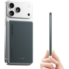 Power Bank Magsafe Ultra Slim 5000mAh 20W Gray - Бездротовий акумулятор для iPhone