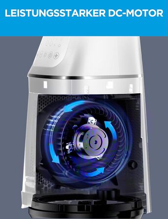 Вентилятор потоловий Midea FZ10-17JR Elegant з дистанційним керуванням, білий, таймер 12H