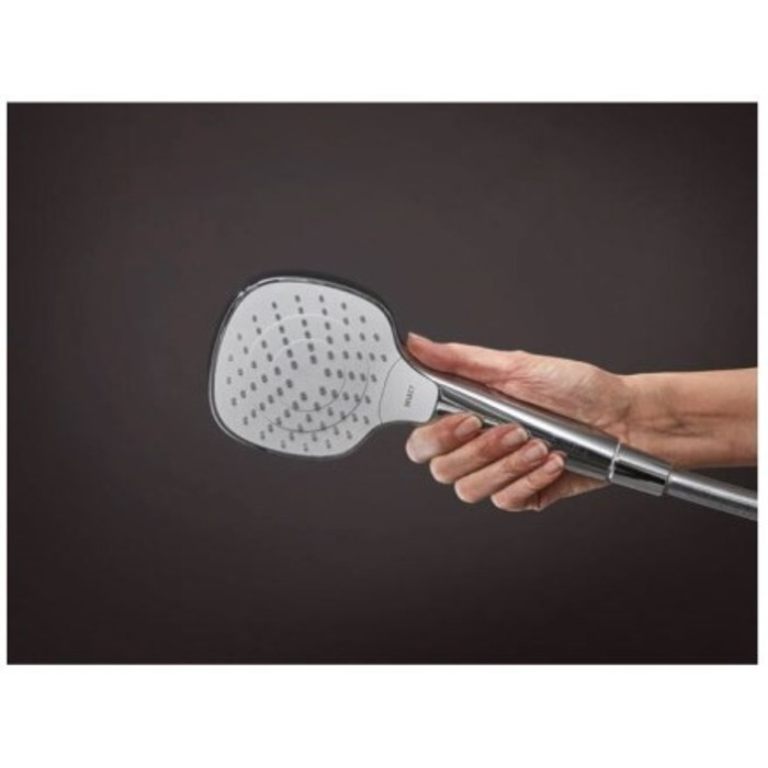 Душова лійка Hansgrohe Select, срібляста, прямокутна, 1-функціональна