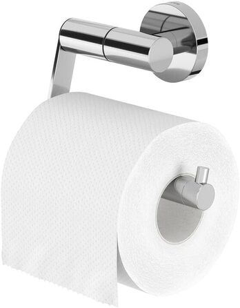 Tiger Boston Stainless Steel Toilet Paper Holder - Wall Mounted, Brushed Finish - Single Roll