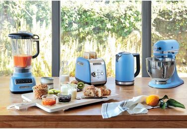 Кухонний комбайн KitchenAid Artisan з набором аксесуарів, 4.8 л, блакитний