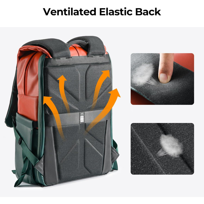 Рюкзак для камери K&F Concept 20L, з відділенням для ноутбука 15.6